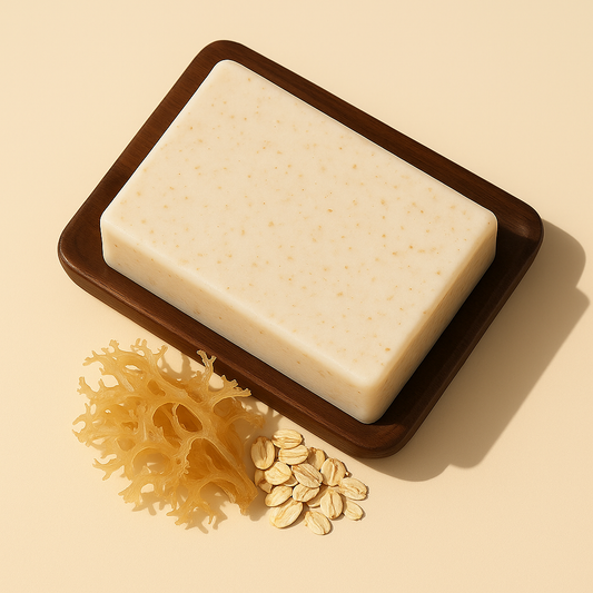 Fairy Dust Turmeric Sea Moss and Oatmeal Soap